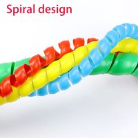 Protector de Cables en Espiral Flexible de 8mm-90mm, Funda Protectora para Cables, Organizador de Cables, Tubo Protector