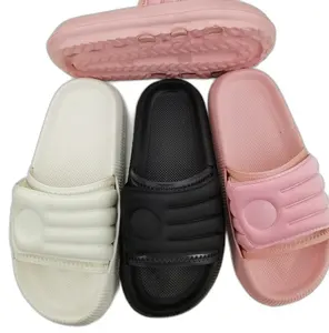 PVC up Lightweight EVA Shoes Fashion Trend for Summer Spring Autumn Model 001 with round Toe Women's Outdoor Slippers