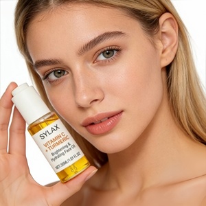 <span class=keywords><strong>Aceite</strong></span> Facial Hidratante con Vitamina C, Cúrcuma y Escualano Vegetal, Blanqueador, Antienvejecimiento, Nutritivo, para el Cuidado de la Piel, Vitalidad Radiante, para Mujeres y Hombres, 1 Fl - Product Image 6