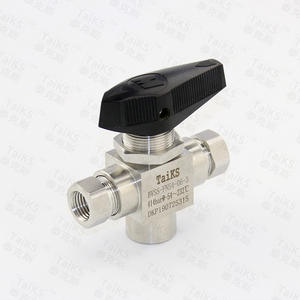 Válvulas de Bola Tipo Trunnion Suministradas por el Fabricante con Rosca Interna, Diseño de Dos Posiciones y Tres Vías - Product Image 2