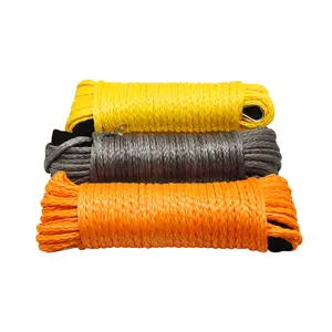 100% UHMWPE Material Off-Road Car Rescue Synthetic Winch Rope Emergency Tool Kit