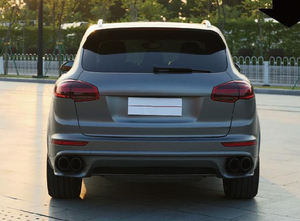 คุณภาพสูงสำหรับ <span class=keywords><strong>Cayenne</strong></span> bumper ชุดอัพเกรดเทอร์โบ + <span class=keywords><strong>GTS</strong></span> ส่วนประกอบกีฬา ABS + PP + อลูมิเนียมสกรูสำหรับ15-17 <span class=keywords><strong>Cayenne</strong></span> - Product Image 6