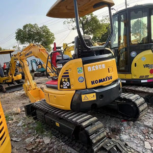 90% nueva gran oferta usada Komatsu PC30 Mini excavadora PC30MR 3T - Product Image 1