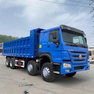 Gebrauchter Sinotruck Howo LKW U-Form 40 Tonnen 50 Tonnen 8x4 371 Howo Kipper Muldenkipper Diesel Euro 2 Emission Weichai Motor Linkslenker AUSA - Product Image 5