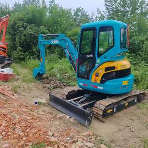 Kubota รถขุดดินขนาดเล็กรถขุดดินระบบไฮดรอลิก3ton kx135มือสองจากญี่ปุ่นของแท้จาก kx135 - Product Image 6