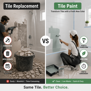 Pintura Elástica Impermeable para Azulejos, Pintura que Cambia de Color, Recubrimientos al Agua para Renovación de Techos y Terrazas de Cerámica - Product Image 5