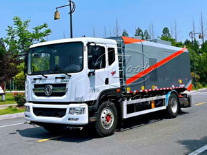Camion de maintenance des chaussées multifonctionnel 10M3, nettoyeur de pollution routière tout-en-un, lavage, balayage, aspiration - Product Image 3