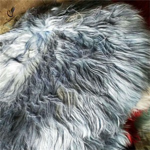 Alfombra de Piel de <span class=keywords><strong>Cabra</strong></span>, Suave, de Pelo Largo de <span class=keywords><strong>Angora</strong></span>, Linda Piel de <span class=keywords><strong>Cabra</strong></span> para Amantes de las Mascotas, para Silla de Acento - Product Image 4