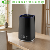 Umidificador de Ar Ultrassônico Elétrico RUNAL 4L com Controle Remoto para Casa, Certificações CE, KC, RoHS e Wi-Fi Inteligente