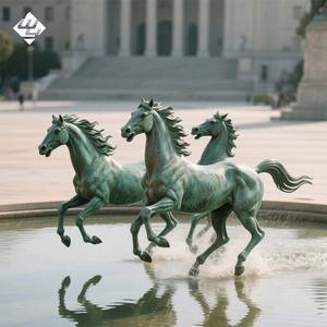 Escultura de Bronze de Cavaleiro Moderna Grande de Alta Qualidade para Decoração de Jardim ao Ar Livre - Product Image 6