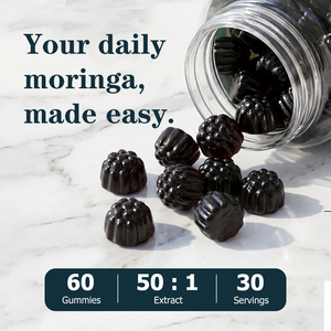 High Quality Dietary <b>Supplement</b> Moringa Gummies With Dl-Malic Acid Supports Digestive Strengthens Immune Defense - Product Image 4