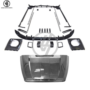 Kit carrosserie style Topcar en fibre de carbone sèche avec capot pour Mercedes Benz Classe G W464 W463A G63 G500 2019-2023 - Product Image 2