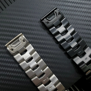 Bracelet en alliage de titane à ajustement rapide Tschick 22mm 26mm pour bracelet de montre solaire Garmin Descent Mk2/Mk2i/Mk1 D2 Bravo <span class=keywords><strong>Charlie</strong></span> Delta PX G1 - Product Image 4