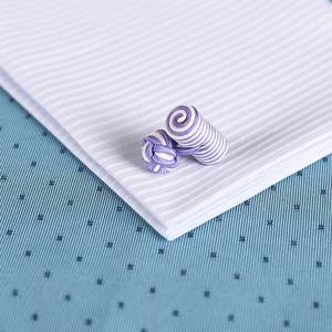 <span class=keywords><strong>Gemelli</strong></span> da <span class=keywords><strong>uomo</strong></span> fatti a mano in tinta unita con nodo in seta materiale elastico per anniversario migliora lo stile della camicia - Product Image 5