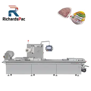 Food Vacuum Packaging Machine Thermoforming Function Auto Tray Forming For Sandwich