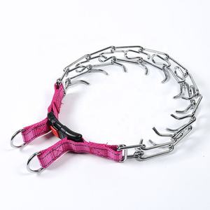 <span class=keywords><strong>Collar</strong></span> de entrenamiento de perro de acero exquisito <span class=keywords><strong>Collar</strong></span> de punta de perro para perro - Product Image 4