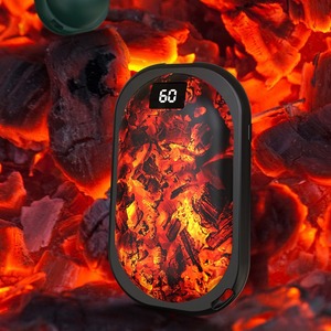 Hand Warmer Power Bank 6000mAh Digital Display <b>USB</b> Charging Fast <b>Heating</b> Unisex Three Colors Available - Product Image 2