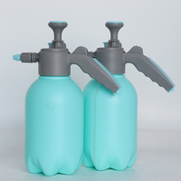 Farmjet 2L Botol Semprot Plastik Tangan Baja Nirkarat Pompa Tekanan Pemicu Semprotan Taman