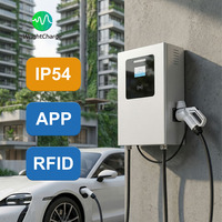 Chargeur mural CCS2 DC 20 kW, chargeur de véhicule électrique mural, OCPP, prix de gros, prêt à être expédié, livraison rapide, approvisionnement en gros, WrightCharge