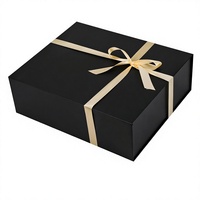 Boîtes cadeaux magnétiques personnalisées avec logo, grand format, pliables, boîte cadeau de luxe pour anniversaire, Noël, avec votre propre design
