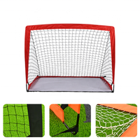 But de football portable pliable pour l'entraînement en plein air, filet de football pour enfants et adultes