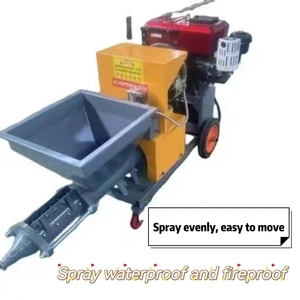 Mortierspuitmachine Mortiermachines Pompen Betonnen Diesel Sproeiapparatuur - Product Image 3