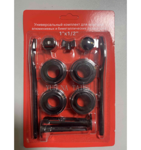 Sistemas HVAC, accesorios de <span class=keywords><strong>radiador</strong></span> de calefacción de aluminio, 11 <span class=keywords><strong>elementos</strong></span>, kit de <span class=keywords><strong>radiador</strong></span> bimetálico, juegos de accesorios de <span class=keywords><strong>radiador</strong></span> - Product Image 1