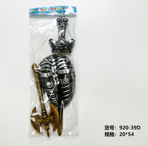 어린이 기사 3종 결투 세트 - 검, 도끼 & 가면, 중세 전투 장난감, 안전한 역할놀이 소품 - Product Image 4