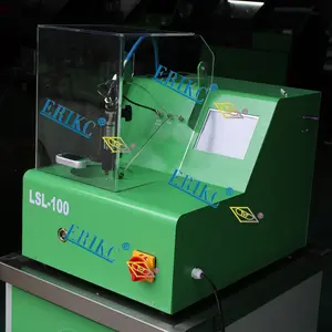 Erikc LSL-100 máquina de ensaio de válvula, teste de pressão injetora diesel de alta tecnologia