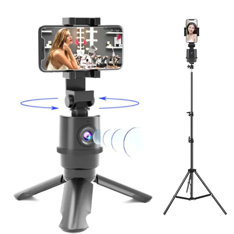 Hot Selling AI Tracking Holder 360 Auto Face Tracking For All Phones Live Streaming Vlogging Video object tracking holder