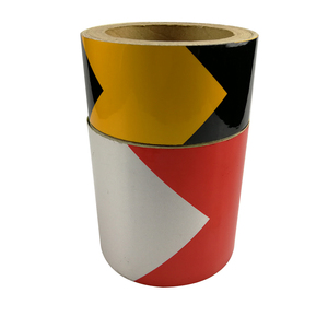 Cinta DE SEGURIDAD <span class=keywords><strong>reflectante</strong></span> de grado comercial, pegatina de advertencia de peligro autoadhesiva para mascotas de alta resistencia para camiones, vehículos, almacenes - Product Image 3