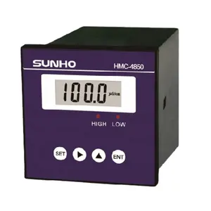 Đáng tin cậy 4-20mA Độ DẫN Màn hình 0-100 độ nhiệt độ hoạt động ROC cct3320v dẫn mét với độ dẫn cảm biến