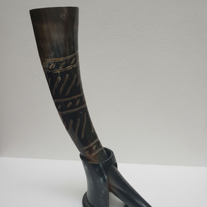 <b>Viking</b> Horn Drinking Mug Handmade Religious Eco-Friendly Buffalo Horn Norse Style Ale <b>Cup</b> Mead Mug for Gift Wholesale Orders - Product Image 1
