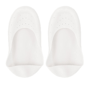 Chaussettes en silicone pour spa, chaussettes hydratantes en gel, exfoliantes et prévenant la sécheresse, éliminant les peaux mortes et les gerçures, outils de soin des pieds - Product Image 5