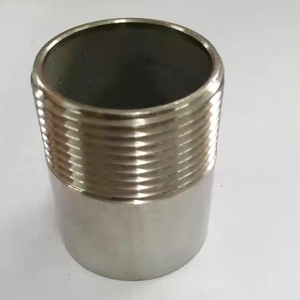 Phụ kiện đường ống <span class=keywords><strong>NPT</strong></span> núm vú thép không gỉ OEM Nam Vòng đúc dia25mm nữ chủ đề kim loại rỗng ống nữ núm vú SS 304 - Product Image 5