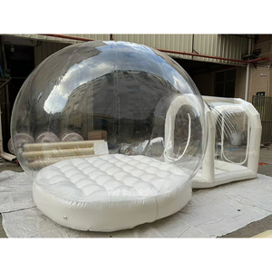 Dôme à bulles gonflable transparent avec tunnel, maison à bulles pour fête, <span class=keywords><strong>tente</strong></span> dôme à bulles, maison à bulles en <span class=keywords><strong>cristal</strong></span>, fosse à balles pour événement - Product Image 4