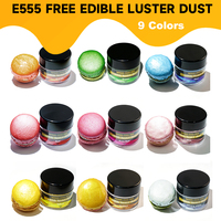 Poudre de paillettes comestible Halal Golden E555, pigment mica sans danger pour la consommation, poussière de lustre comestible pour la décoration de gâteaux et macarons