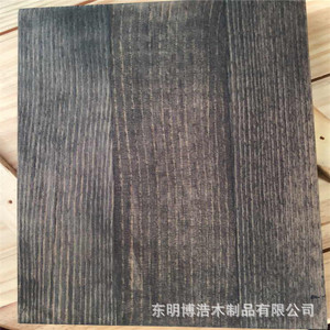 Tablas de Madera de Paulownia Carbonizada, Rectangulares, Grises, Paneles de Madera Sólida, Material Rústico para Manualidades, Tamaño Personalizable, Origen Shandong - Product Image 1