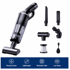 Aspiradora Inalámbrica Portátil Petop de Acero Inoxidable para Mascotas, Potente Aspiradora de Mano Inalámbrica para Limpieza en Seco y Húmedo para el Hogar - Product Image 2