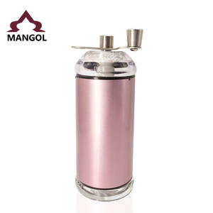 Moulin à café manuel WJL-731B, mini moulin à manivelle portable en acier inoxydable pour la maison et le bureau - Product Image 5