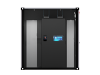 Centre de données préfabriqué en conteneur 20GP avec système de refroidissement par air, rack de serveur 42U, solution de centre de données personnalisée