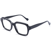 Elan Optical YB6312 Nouvelle Arrivée Monture de Lunettes Rectangulaire Tendance pour Femme, Monture Complète en Acétate, Lunettes Optiques, Grand Stock