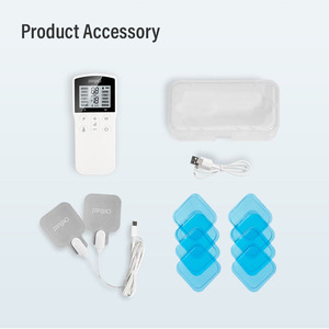 Appareil de physiothérapie médicale, stimulateur musculaire, appareil de soulagement de la douleur, <span class=keywords><strong>unit</strong></span>é EMS <span class=keywords><strong>TENS</strong></span> avec électrodes chauffantes - Product Image 6