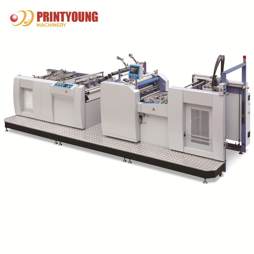 SWAFM-1050 мгновенный электромагнитного нагрева полностью автоматическая машина для ламинирования пленки для брошюр