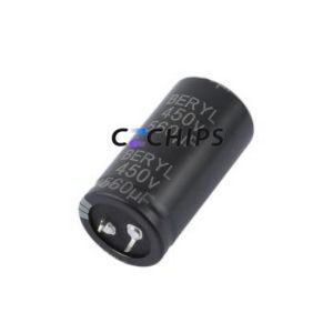 KM450M561SI230*55TA-1A3EL=4.0±0.5t Snap-in Aluminum Electrolytic <b>Capacitor</b> Through hole,D30xL55mm 560uF 20% 450V 30mm - Product Image 1