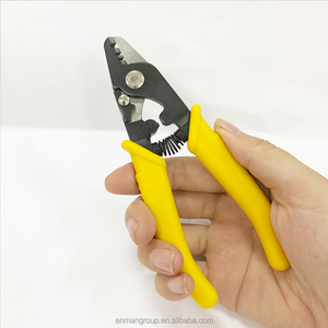 Enmane ba lỗ sợi cáp quang Uốn Tóc bồng cắt cắt công cụ chính xác thiết lập với khóa an toàn thép không gỉ Nhựa - Product Image 2