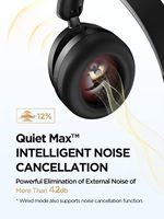 Casque antibruit 1more Sonoflow-Pro - Hq51 sur l'oreille avec LDAC pour Bluetooth sans fil haute résolution 5.4 Quietmix ANC