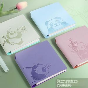 สมุดโน้ตขนาดเล็กพกพาสะดวกน่ารักเรียบง่าย 80 แผ่น บรรจุภัณฑ์ของขวัญ สีสันสวยงาม - Product Image 4