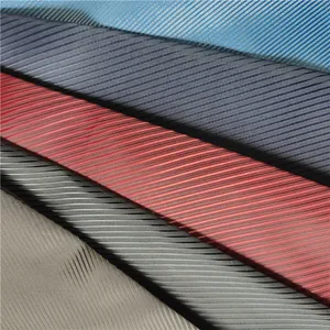 High quality inner lining fabric 100%polyester thick big twill fabric for suit outcoat cloth