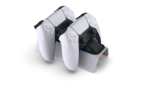 Station de charge rapide DOBE pour deux manettes PS5, support de charge pour manettes de jeu PS5 DualSense, accessoires
